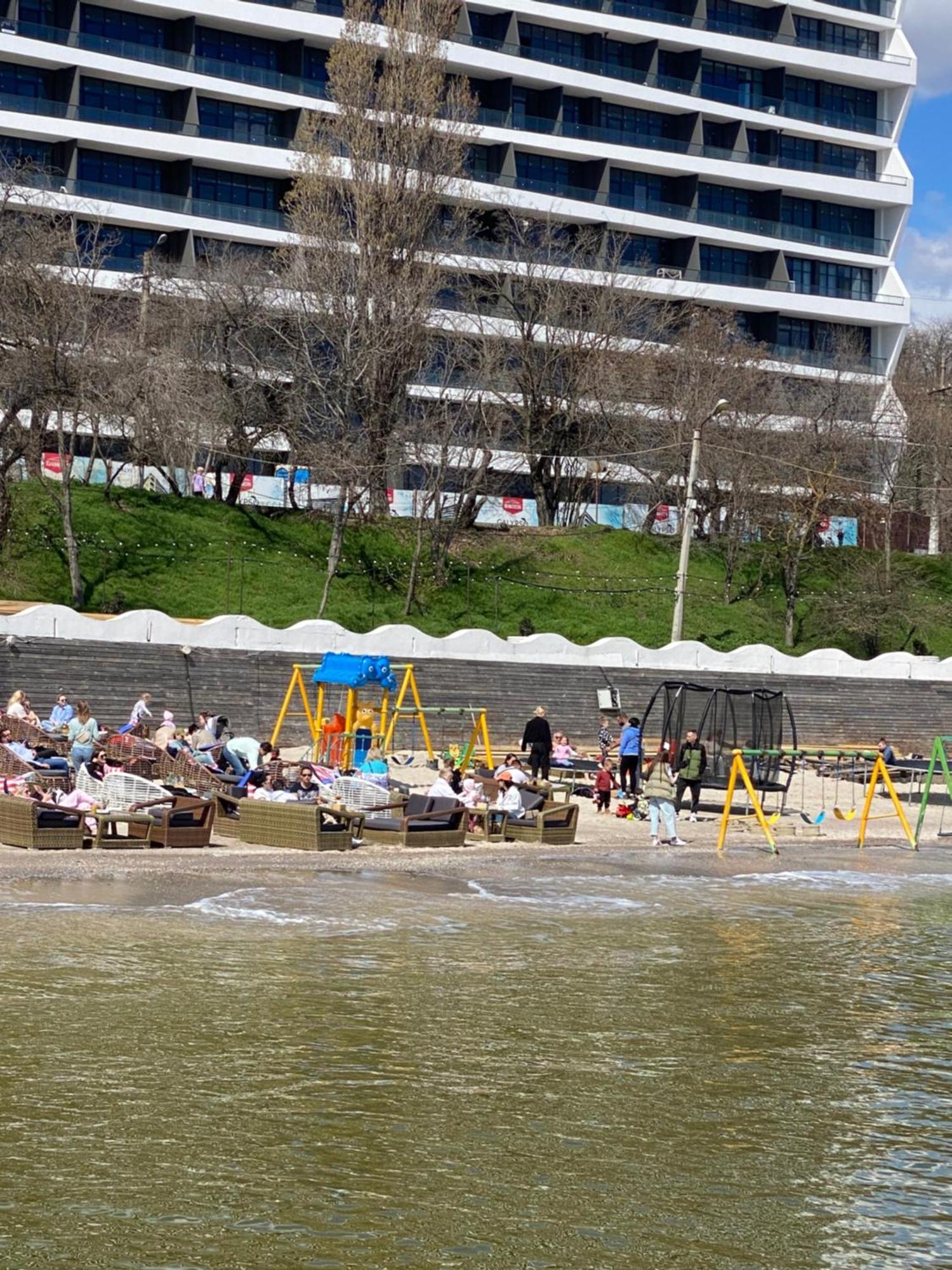 Одесса Калипсо У Моря На Пляже-Однокомнатные Апартаменты 24 Метра Ngoại thất bức ảnh